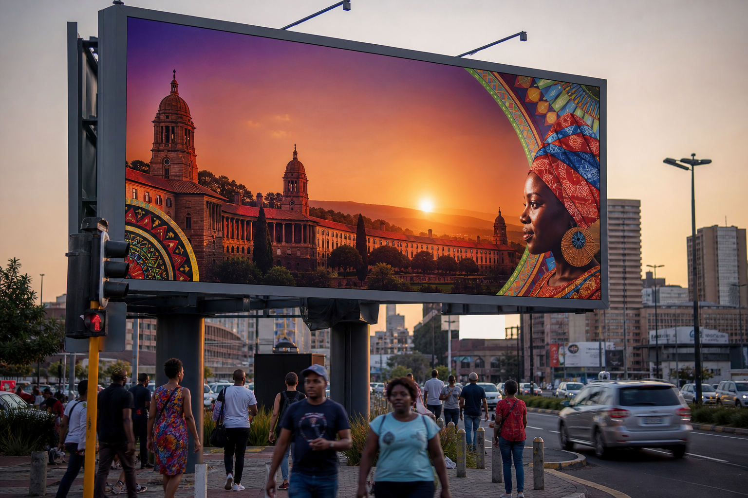Welcome to Pretoria Billboard Welcome to Pretoria Billboard